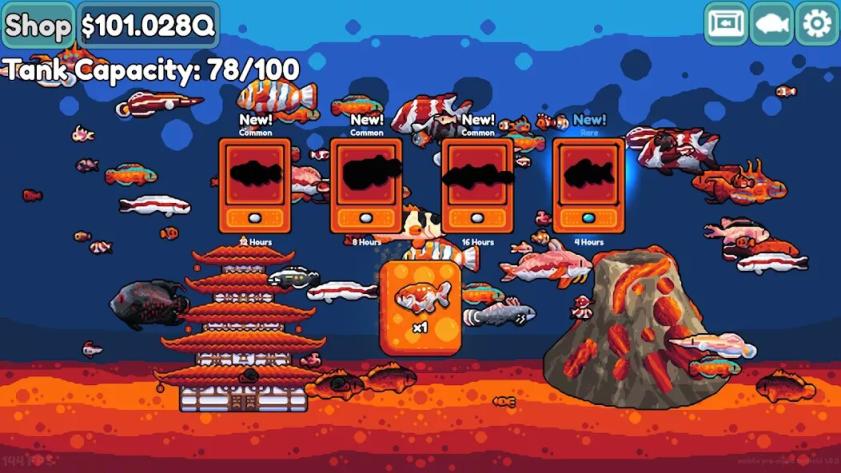 图片[4]_《轻松水族馆手游v1.1.1中文版下载：Steam治愈神作移植，无限金币+全156种鱼收集！》